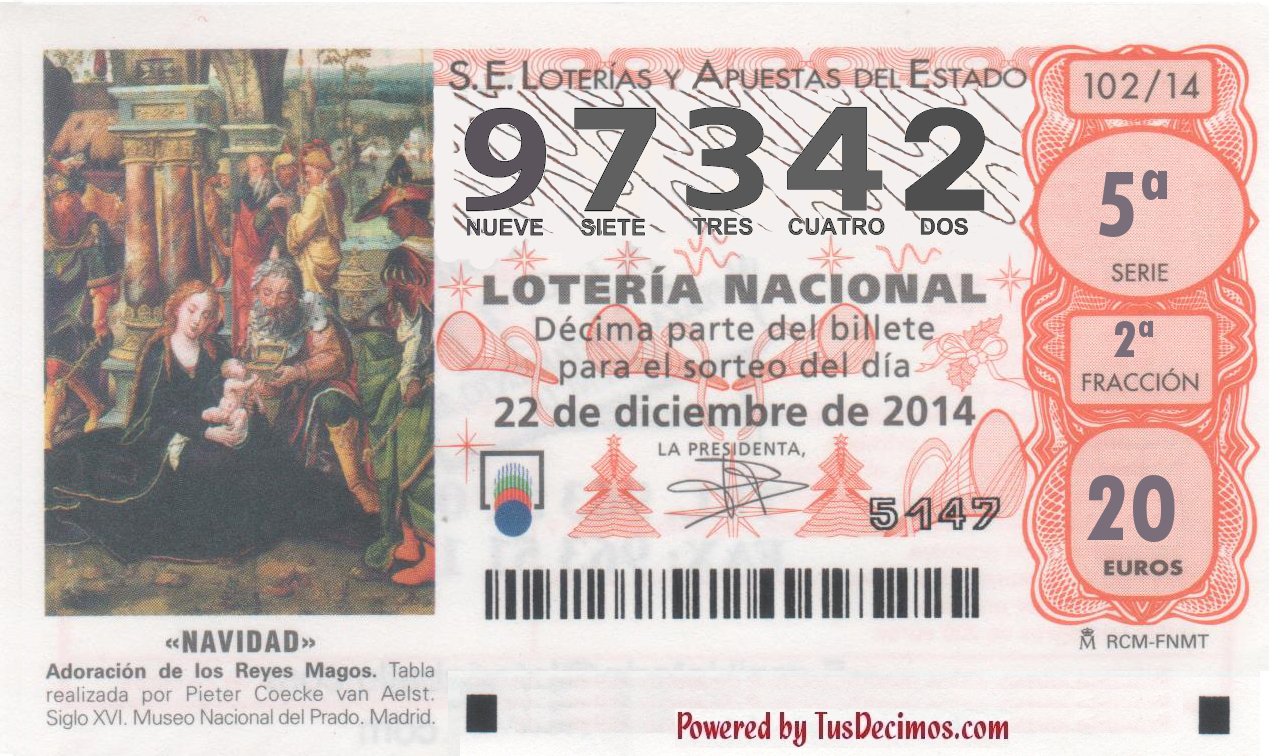 Nuestro número de loteria